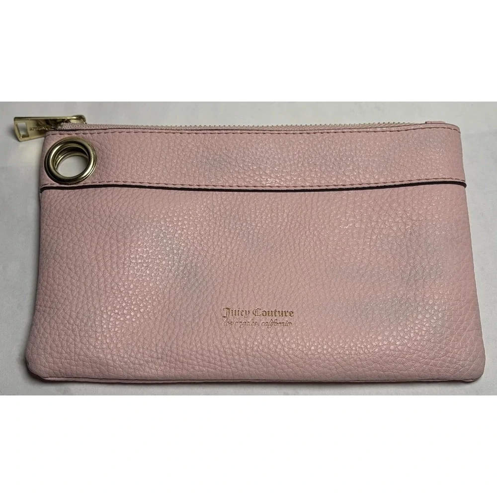 Juicy Couture Y2K Clutch & Wristlet Lot Pink Black‎ Brown 2000s DAMAGED/STAINED